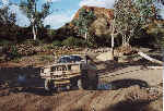 mit unserem Geländewagen durch die Wildnis der Flinders Range