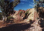 Orchre Pits in den West Donnell Ranges