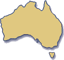 Australien-Karte Mini